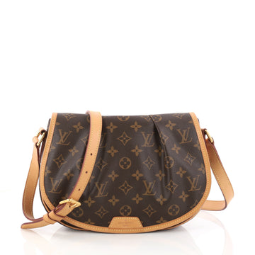 Louis Vuitton Menilmontant Handbag Monogram Canvas PM 2931101