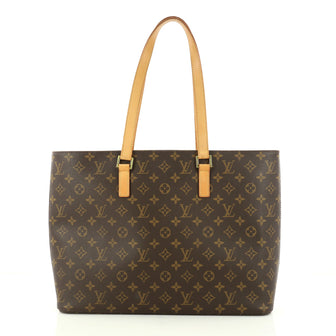 Louis Vuitton Luco Handbag Monogram Canvas Brown 2936304