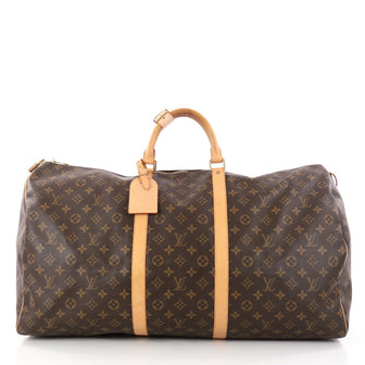 Louis Vuitton Keepall Bag Monogram Canvas 60 Brown 2938101