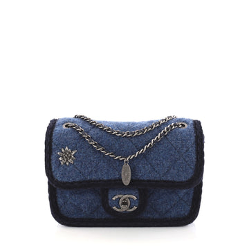 Chanel Paris-Salzburg Boy Flap Bag Quilted Wool Mini 2938701