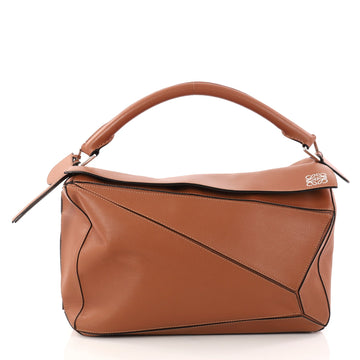 Loewe Puzzle Bag Leather Large Brown 2942303