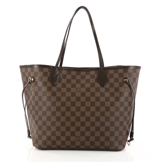 Louis Vuitton Neverfull Tote Damier MM Brown 2943903