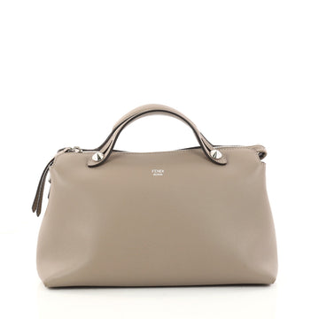 Fendi By The Way Satchel Calfskin Small Neutral 2944005