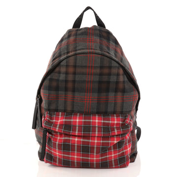 Givenchy Pocket Backpack Printed Cotton Twill Gray 2944704