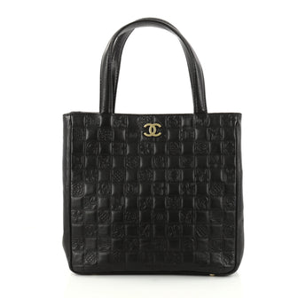 Chanel Precious Symbols Tote Embossed Quilted Lambskin 2944706