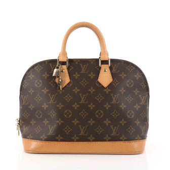 Louis Vuitton Vintage Alma Handbag Monogram Canvas PM 2945101