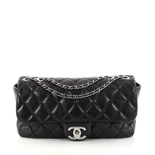 Chanel Coco Rain Flap Bag Quilted Lambskin Medium 29452