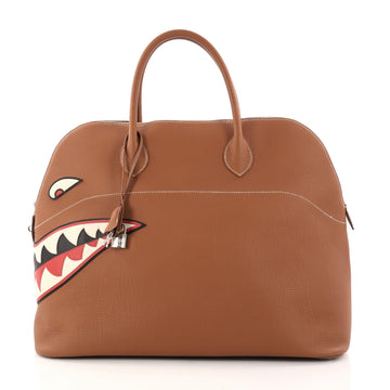 Hermes Limited Edition Shark Bolide Togo 45 Brown 2946101