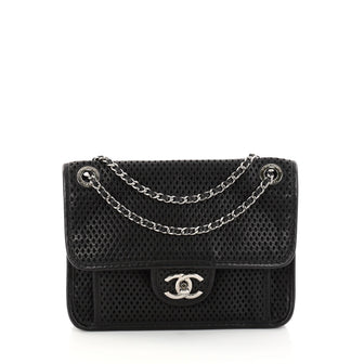 Chanel Up In The Air Flap Bag Perforated Leather Small 2949601