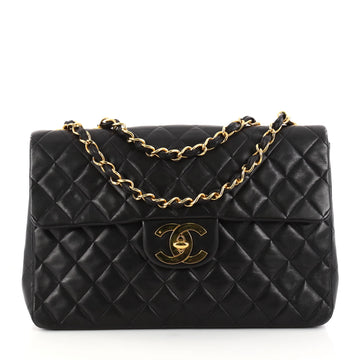 Chanel Vintage Classic Single Flap Bag Quilted Lambskin 2950602