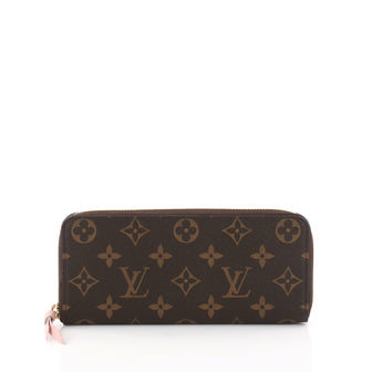 Louis Vuitton Clemence Wallet Monogram Canvas Brown 2951401