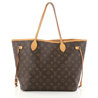 Louis Vuitton Neverfull Tote Monogram Canvas MM Brown 2953602