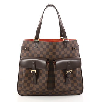 Louis Vuitton Uzes Handbag Damier Brown 2953701