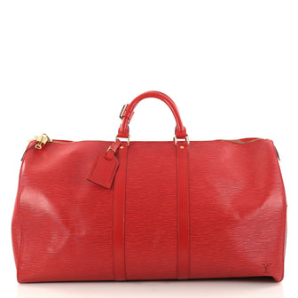 Louis Vuitton Keepall Bag Epi Leather 55 Red 2959001