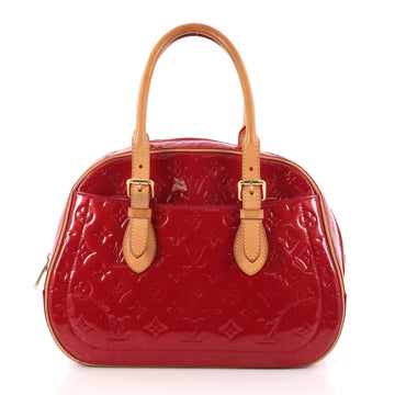 Louis Vuitton Summit Drive Handbag Monogram Vernis Red 2961206