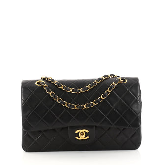 Chanel Vintage Classic Double Flap Bag Quilted Lambskin 2963101
