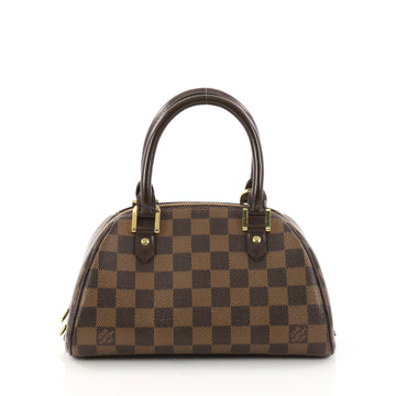 Louis Vuitton Ribera Handbag Damier Mini Brown 2963601