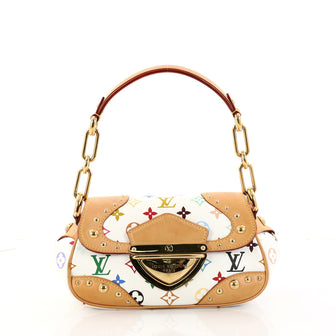 Louis Vuitton Marilyn Handbag Monogram Multicolor White 2963602