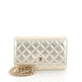 Chanel Wallet on Chain Quilted Lambskin Gold 2966901