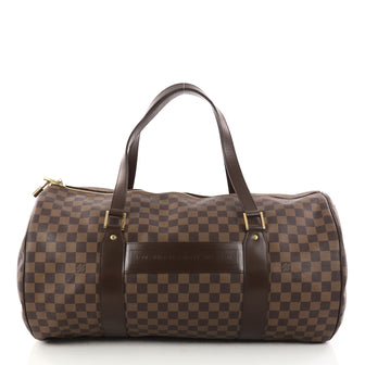 Louis Vuitton Golf Cup Sac Polochon Duffle Damier Brown 2967903