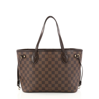 Louis Vuitton Neverfull Tote Damier PM Brown 2968103