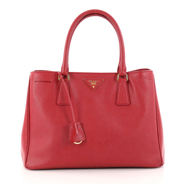 Prada Gardener's Tote Saffiano Leather Medium Red 2968501