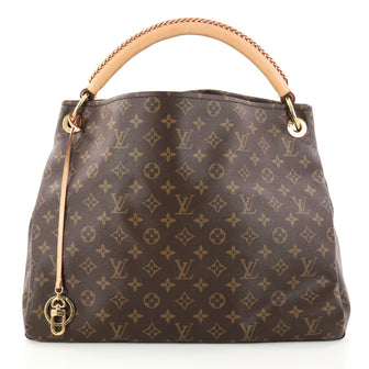 Louis Vuitton Artsy Handbag Monogram Canvas MM Brown 2969001