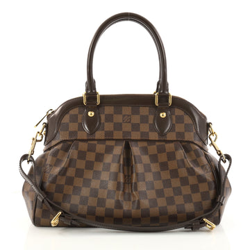 Louis Vuitton Trevi Handbag Damier PM Brown 2970501