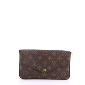 Louis Vuitton Felicie Pochette Monogram Canvas Brown 2971001
