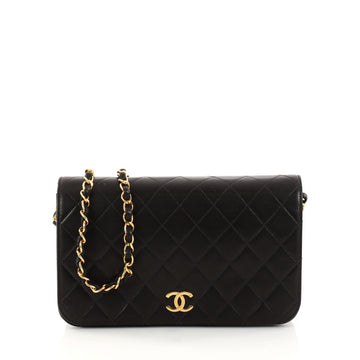 Chanel Vintage 3 Way Full Flap Bag Quilted Lambskin 2972201