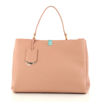 Balenciaga Le Dix Soft Cabas Leather Medium Pink 2973301