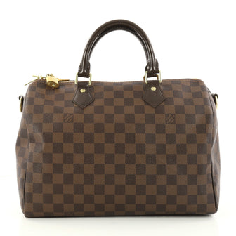Louis Vuitton Speedy Bandouliere Bag Damier 30 Brown 2974201