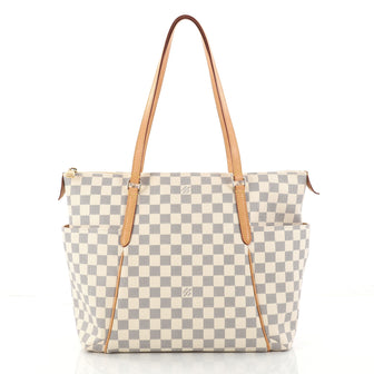 Louis Vuitton Totally Handbag Damier MM White 2974501