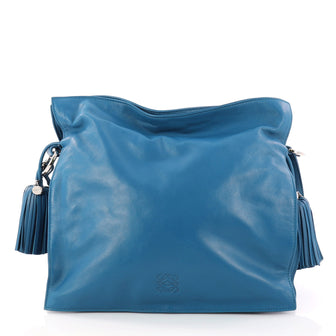 Loewe Flamenco Bag Leather Blue 2975702