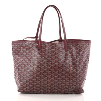 Goyard St. Louis Tote Coated Canvas PM Purple 2976501