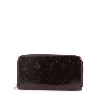 Louis Vuitton Zippy Wallet Monogram Vernis Red 2979303