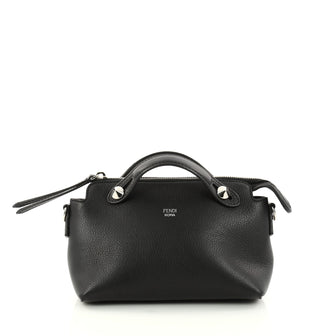 Fendi By The Way Satchel Calfskin Mini Black 2981005