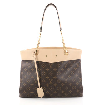 Louis Vuitton Pallas Shopper Monogram Canvas and Calf 2982301