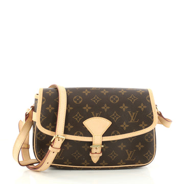 Louis Vuitton Sologne Handbag Monogram Canvas Brown 2983101