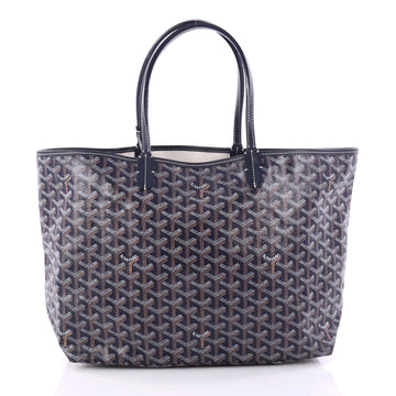 Goyard St. Louis Tote Coated Canvas PM Blue 2983602