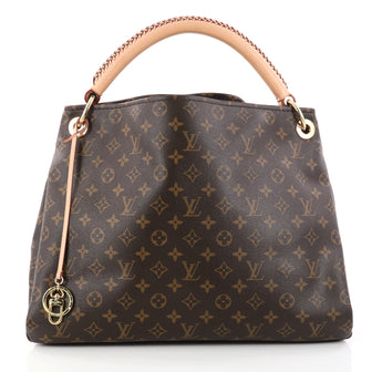 Louis Vuitton Artsy Handbag Monogram Canvas MM Brown 2989102