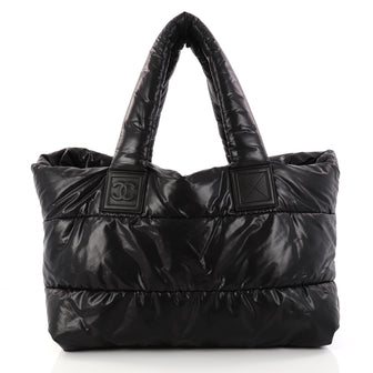 Chanel Coco Cocoon Reversible Tote Quilted Nylon Medium 2989503