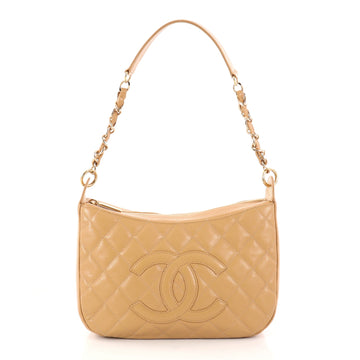 Chanel Timeless CC Chain Shoulder Bag Quilted Caviar 2989704