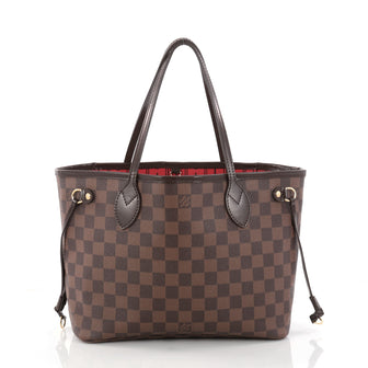 Louis Vuitton Neverfull Tote Damier PM Brown 2990001