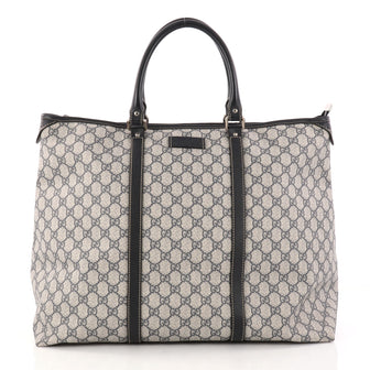 Gucci Joy Zip Top Tote GG Coated Canvas Medium Neutral 2991101