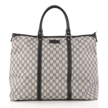 Gucci Joy Zip Top Tote GG Coated Canvas Medium Neutral 2991101