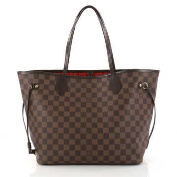 Louis Vuitton Neverfull Tote Damier MM Brown 2992002