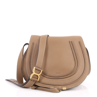 Chloe Marcie Crossbody Bag Leather Medium Brown 2993607