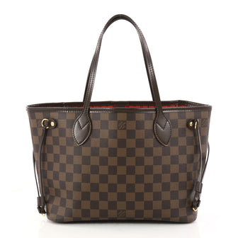 Louis Vuitton Neverfull NM Tote Damier PM Brown 2997402