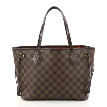 Louis Vuitton Neverfull NM Tote Damier PM Brown 2997402